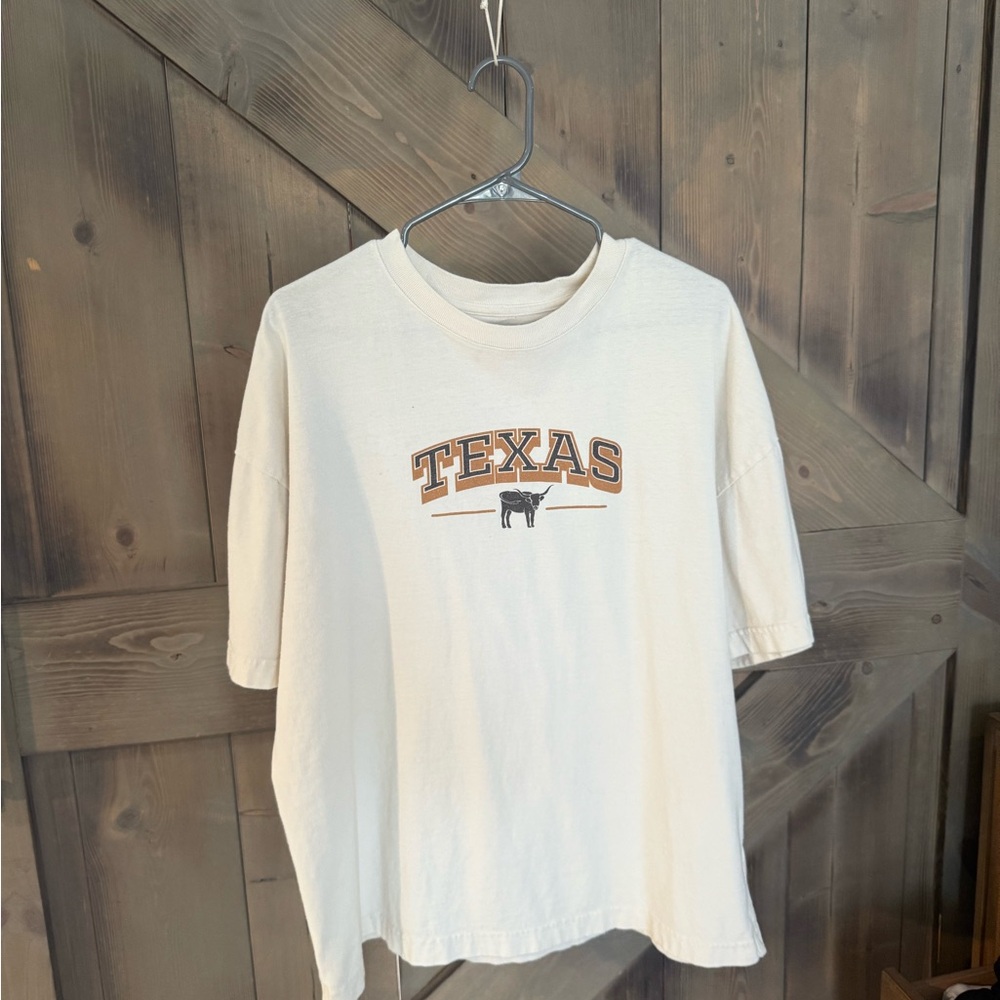 Texas Graphic T-Shirt in Cream